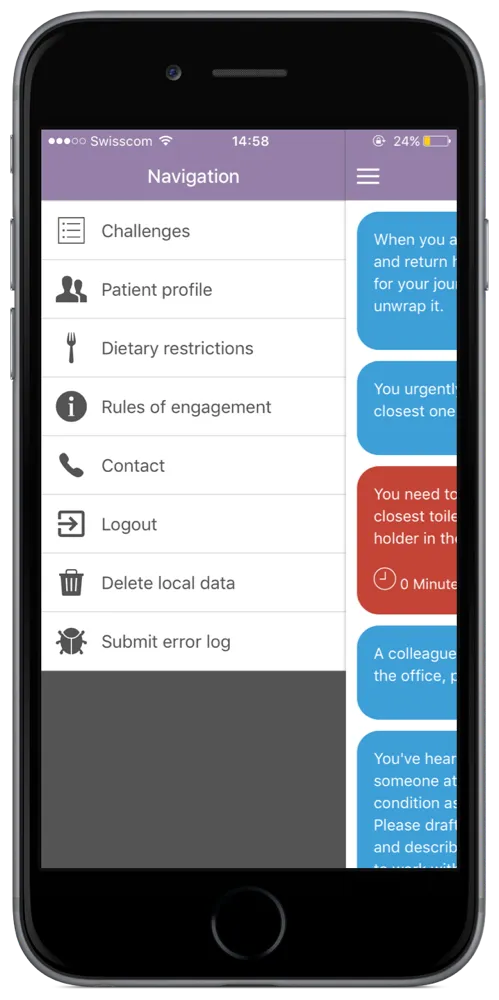 Navigation and Score Overview