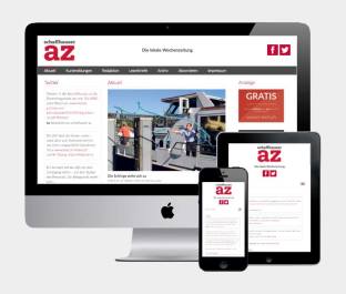Schaffhauser AZ: Komplett neue Webseite