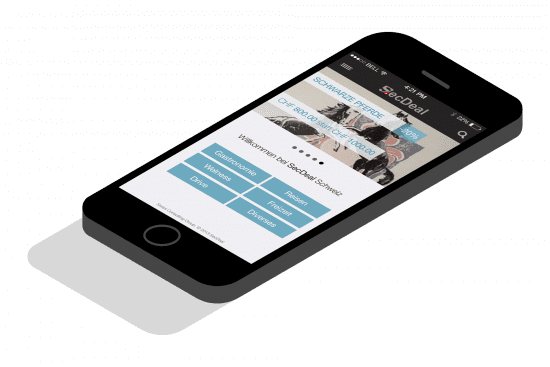 M-Commerce Lösung für die Shopping-Plattform SecDeal