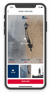 Training Teilen mit der Wings for Life World Run App.
