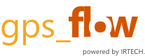 Logo der IRTECH GPS Flow Suite.